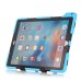 Robot Silicone And Plastic Stand Defender Case With Touch Screen Film for iPad Pro 12.9 inch - Blue