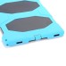 Robot Silicone And Plastic Stand Defender Case With Touch Screen Film for iPad Pro 12.9 inch - Blue