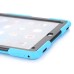 Robot Silicone And Plastic Stand Defender Case With Touch Screen Film for iPad Pro 12.9 inch - Blue