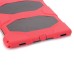 Robot Silicone And Plastic Stand Defender Case With Touch Screen Film for iPad Pro 12.9 inch - Red