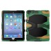 Robot Silicone And Plastic Stand Defender Case With Touch Screen Film for iPad Pro 9.7 inch - Camouflage