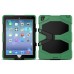 Robot Silicone And Plastic Stand Defender Case With Touch Screen Film for iPad Pro 9.7 inch - Green