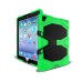 Robot Silicone And Plastic Stand Defender Case With Touch Screen Film for iPad Pro 9.7 inch -  Light green