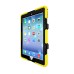 Robot Silicone And Plastic Stand Defender Case With Touch Screen Film for iPad Pro 9.7 inch - Yellow