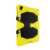 Robot Silicone And Plastic Stand Defender Case With Touch Screen Film for iPad Pro 9.7 inch - Yellow