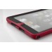 Robot Silicone Hard Case Cover For iPad Mini 1/2/3 - Red