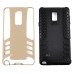 Rocket Style TPU and PC Hybrid Case for Samsung Galaxy Note 4 - Gold