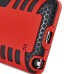 Rocket Style TPU and PC Hybrid Case for Samsung Galaxy Note 4 - Red