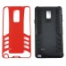 Rocket Style TPU and PC Hybrid Case for Samsung Galaxy Note 4 - Red