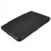 Rotatable Flip Stand Plastic Hard Case Cover For iPad Mini 1/2/3 - Black