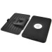 Rotatable Flip Stand Plastic Hard Case Cover For iPad Mini 1/2/3 - Black