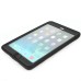 Rotatable Flip Stand Plastic Hard Case Cover For iPad Mini 1/2/3 - Black