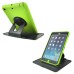 Rotatable Flip Stand Plastic Hard Case Cover For iPad Mini 1/2/3 - Green