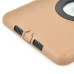 Rotatable Flip Stand Plastic Hard Case Cover for iPad Mini 1/2/3 - Coffee