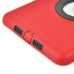 Rotatable Flip Stand Plastic Hard Case Cover for iPad Mini 1/2/3 - Red