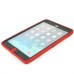 Rotatable Flip Stand Plastic Hard Case Cover for iPad Mini 1/2/3 - Red