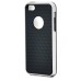 Rough Texture Water Cube Pattern TPU And PC Hybrid Case Cover For iPhone 5C