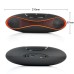 Rugby Shape Bluetooth Portable Mini Digital Speaker - Black/Orange