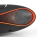 Rugby Shape Bluetooth Portable Mini Digital Speaker - Black/Orange