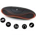 Rugby Shape Bluetooth Portable Mini Digital Speaker - Black/Orange