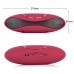 Rugby Shape Bluetooth Portable Mini Digital Speaker - Red