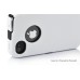 Rugged Hard Plastic Case For iPhone 4S (White)