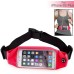 Running Jogging Sports Waterproof Waist Belt Band Bag Case For iPhone 6 / 6s Plus Samsung Galaxy S6 Edge Plus / Note 5 / 3 / 4 - Red