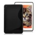 S-Line Flexible TPU Skin Case For iPad Mini 1/2/3 - Black