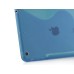 S-Line Flexible TPU Skin Case for iPad Mini 1/2/3 - Blue