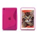 S-Line Flexible TPU Skin Case for iPad Mini 1/2/3 - Magenta