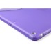 S-Line Pattern Matte And Transparent Flexible TPU Jelly Gel Snap-On Case Cover For iPad Air iPad 5