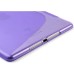 S-Line Pattern Matte And Transparent Flexible TPU Jelly Gel Snap-On Case Cover For iPad Air iPad 5