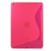 S-Line Pattern Matte And Transparent Flexible TPU Jelly Gel Snap-On Case Cover For iPad Air iPad 5