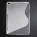 S Line TPU Case for iPad Air 2 ( iPad 6 ) - Transparent White