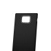 Samsung Galaxy S2 i9100 Brush Aluminum Metal Battery Back Cover - Black