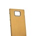 Samsung Galaxy S2 i9100 Brush Aluminum Metal Battery Back Cover - Golden