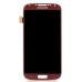 Samsung Galaxy S4 i9500 i9505 i337 i545 L720 M919 R970 LCD Display Screen with Touch Screen Digitizer Assembly Replacement Part - Red