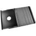 Scotland Grid Pattern 360 Degree Rotatable Flip Stand Leather Case Cover for iPad 2/3/4 - Grey