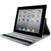 Scotland Grid Pattern 360 Degree Rotatable Flip Stand Leather Case Cover for iPad 2/3/4 - Khaki