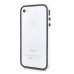 Separate Piece Elegant And Slim SGP PC And Silicone Bumper For iPhone 4/ 4s  - White