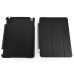 Separate Piece Tri-Fold PU Leather Flip Smart Cover PC Clear Back Stand Smart Case  For iPad Mini 4 - Black