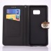 Sheepskin Stripe Anchor Magnetic Snap PU Leather Case for Samsung Galaxy Note 7 - Brown