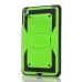 Shell 2 in 1 Hybrid Plastic And TPU Kickstand Defender Case For iPad Mini 4 - Green