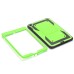 Shell 2 in 1 Hybrid Plastic And TPU Kickstand Defender Case For iPad Mini 4 - Green