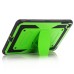 Shell 2 in 1 Hybrid Plastic And TPU Kickstand Defender Case For iPad Mini 4 - Green