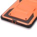 Shell 2 in 1 Hybrid Plastic And TPU Kickstand Defender Case For iPad Mini 4 - Orange