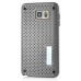 Shock Proof Hybrid TPU Aluminium Metal Heat Dissipation Defender Case Stand Cover For Samsung Galaxy Note 5 - Grey