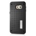 Shock Proof Hybrid TPU Aluminium Metal Heat Dissipation Defender Case Stand Cover For Samsung Galaxy S6 Edge Plus - Black