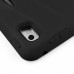 Shockproof Hybrid Silicone and Plastic Stand Protective Case with Touch Screen Film for iPad Air 2 ( iPad 6 ) - Black