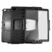 Shockproof Hybrid Silicone and Plastic Stand Protective Case with Touch Screen Film for iPad Air 2 ( iPad 6 ) - Black